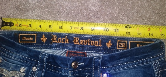 Rock Revival Maaje Boot Jeans size 28 - Picture 4 of 5